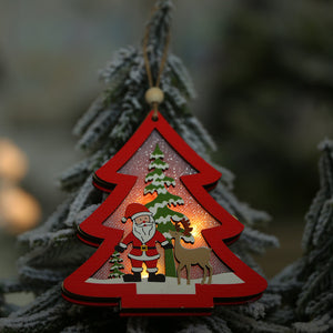Led Light Christmas Tree Hanging