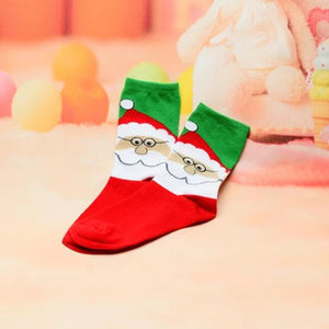 Santa Claus Snowman Socks