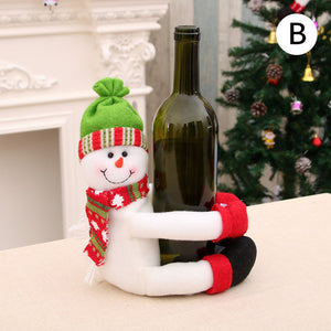 Santa Wine Bottle Set